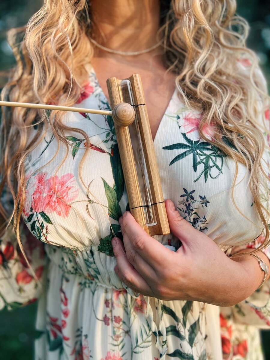 Хрустальная клавиша. Фото автора.