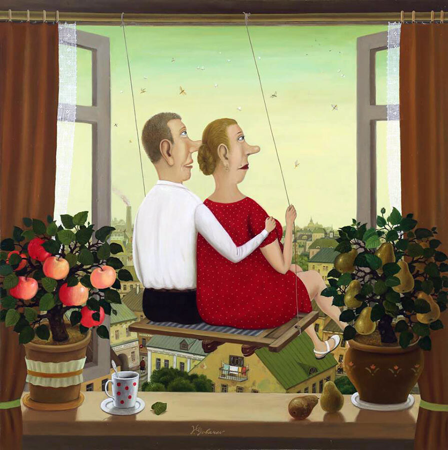 Художник Валентин Губарев