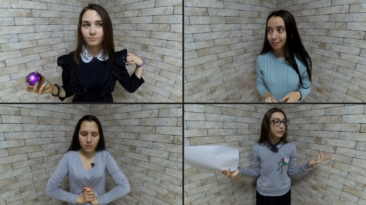 Участницы проекта, среди которых и Аня