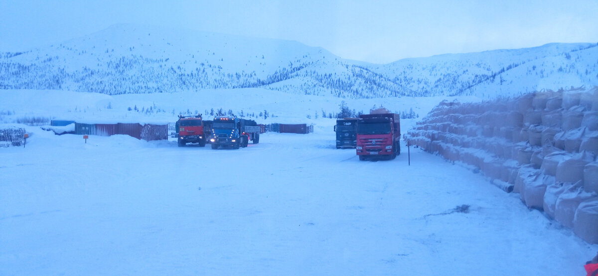 Фото: Зима, север колыма