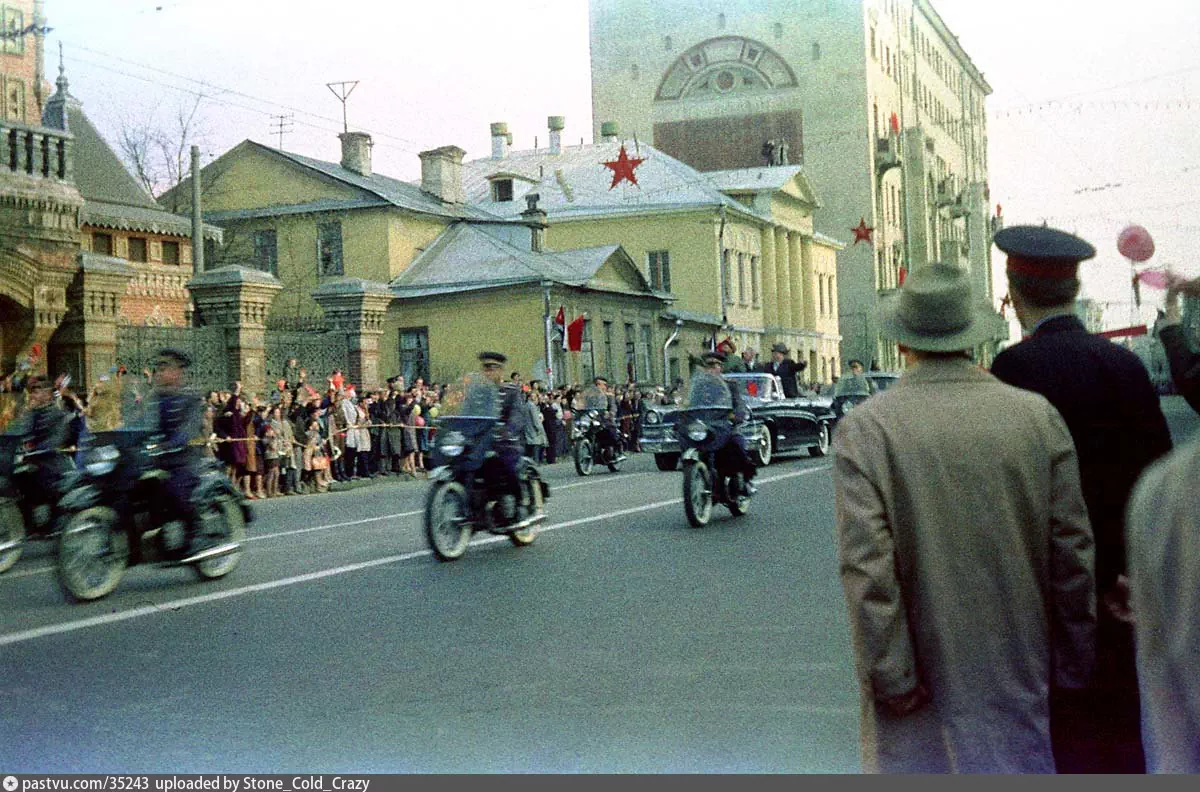 Улица Димитрова (Большая Якиманка), 1964 г. Фотография из Семейного архива Жураковских (/u/GDTster).