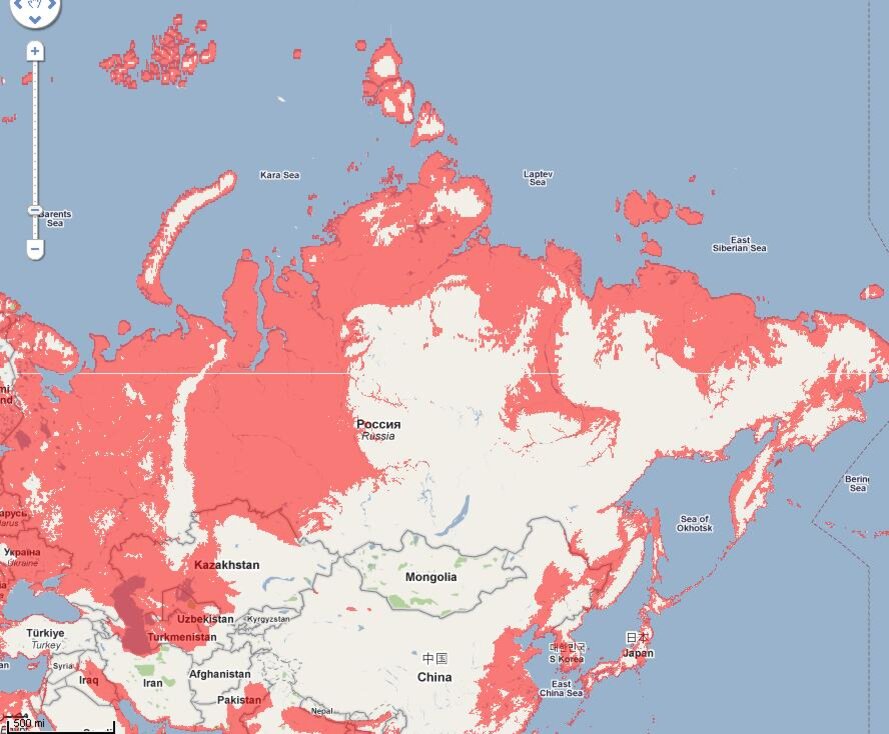 Уровень моря регионов россии