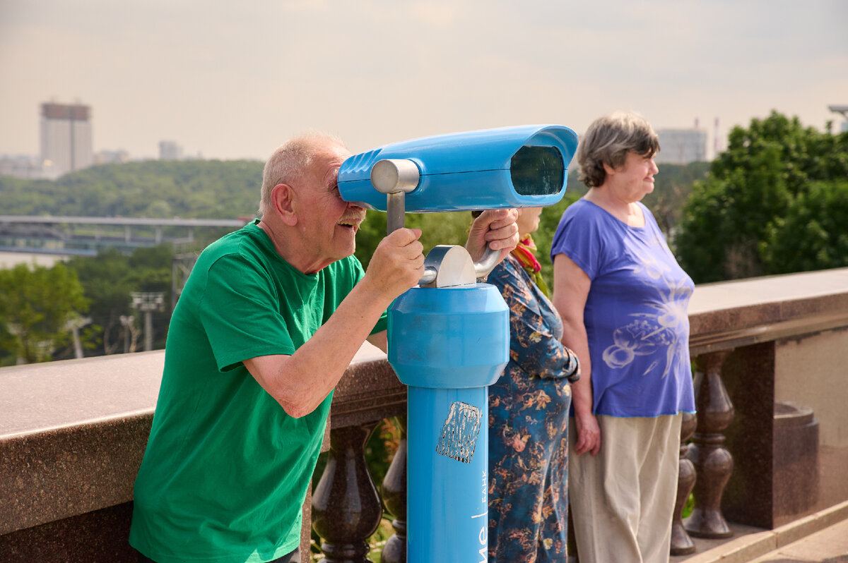 Резиденты «Идиллии» на обзорной экскурсии по Москве 