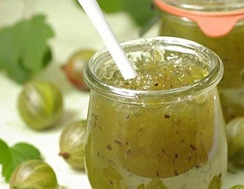 Желе из крыжовника