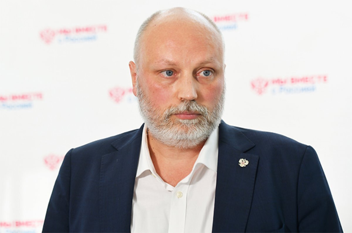    Глава запорожского движения «Мы вместе с Россией» Владимир Рогов.