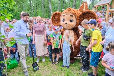    Парк «Взлет» в Домодедове в день открытия © Пресс-служба Министерства культуры и туризма Московской области