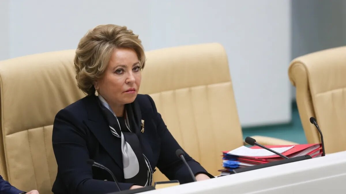 Валентина Матвиенко. Фото: Совет Федерации