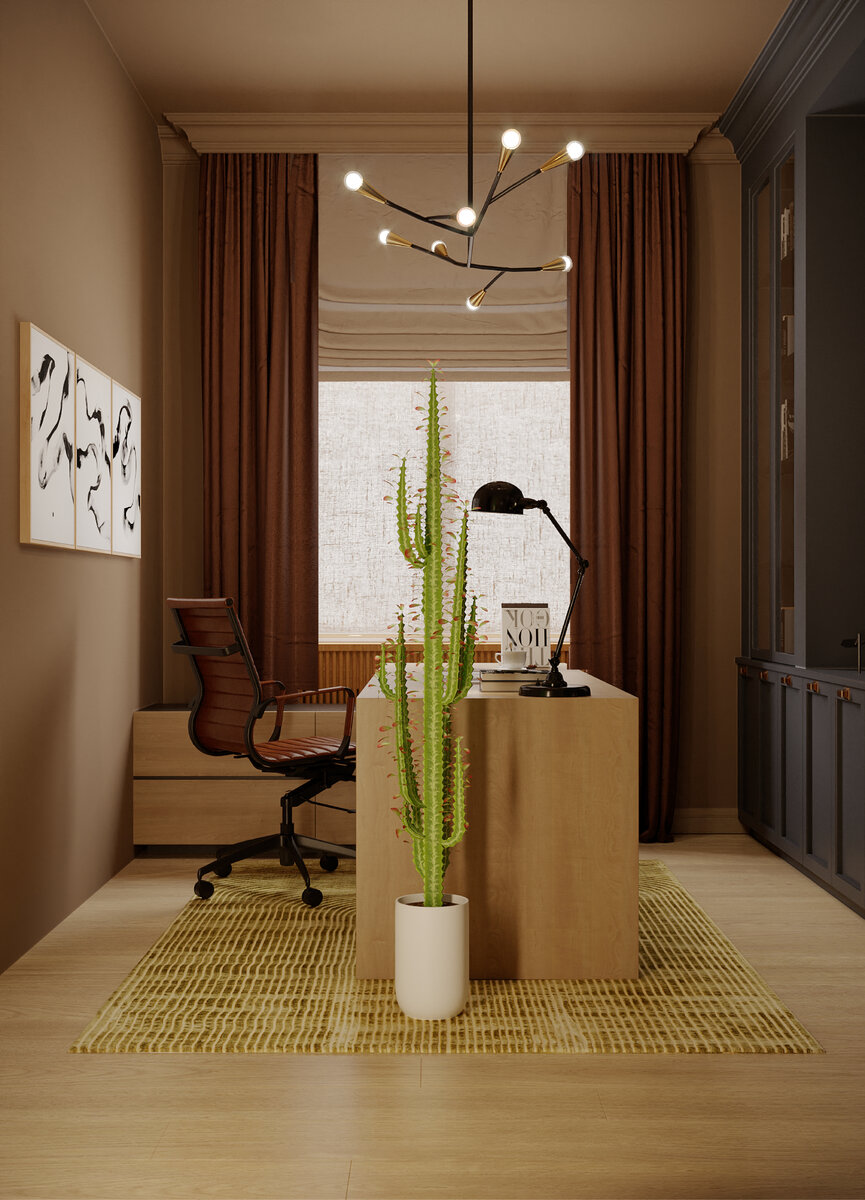 3 D визуализация одного из проектов автора