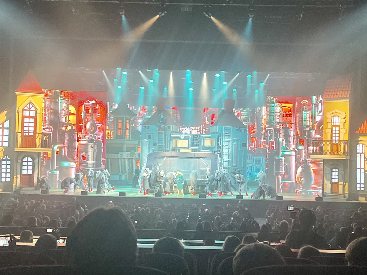 Фотографий с шоу не выкладываю, так как мой телефон совершенно не умеет снимать в темноте