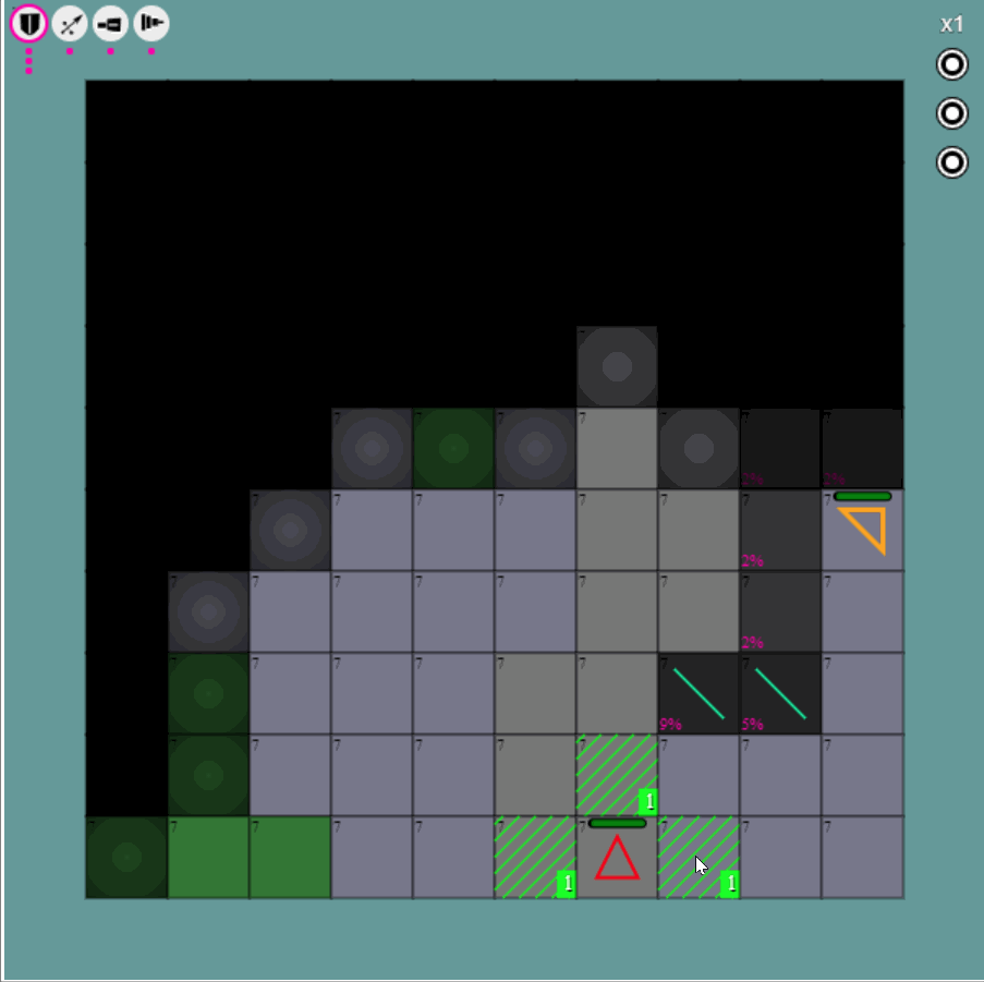 Появились циферки повреждения