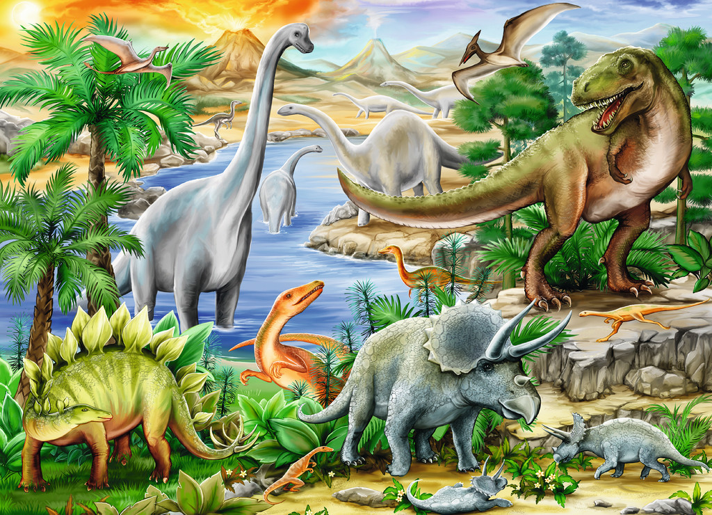 Эпоха динозавров года. Larsen fh31 - динозавры. Мир динозавров. Динозавры картинки. Доисторический мир динозавры.