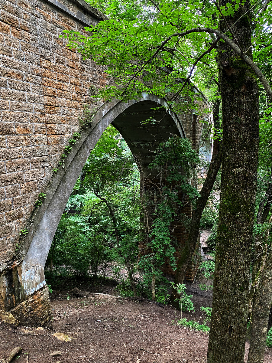 Вид на "Немецкий мост" сбоку