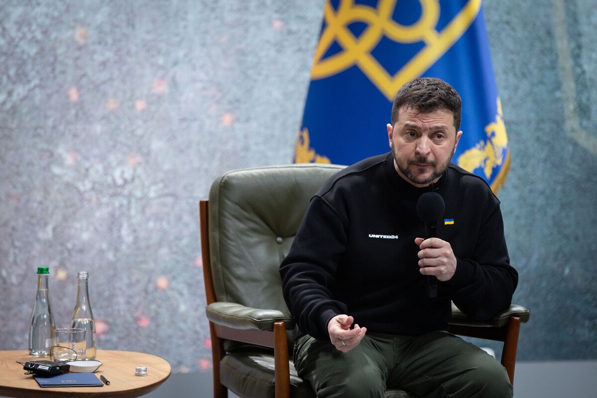    Президент Украины Владимир Зеленский © James McGill/Global Look Press