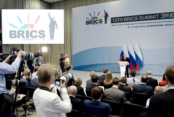    Пресс-конференция по итогам саммита БРИКС, 2018 год