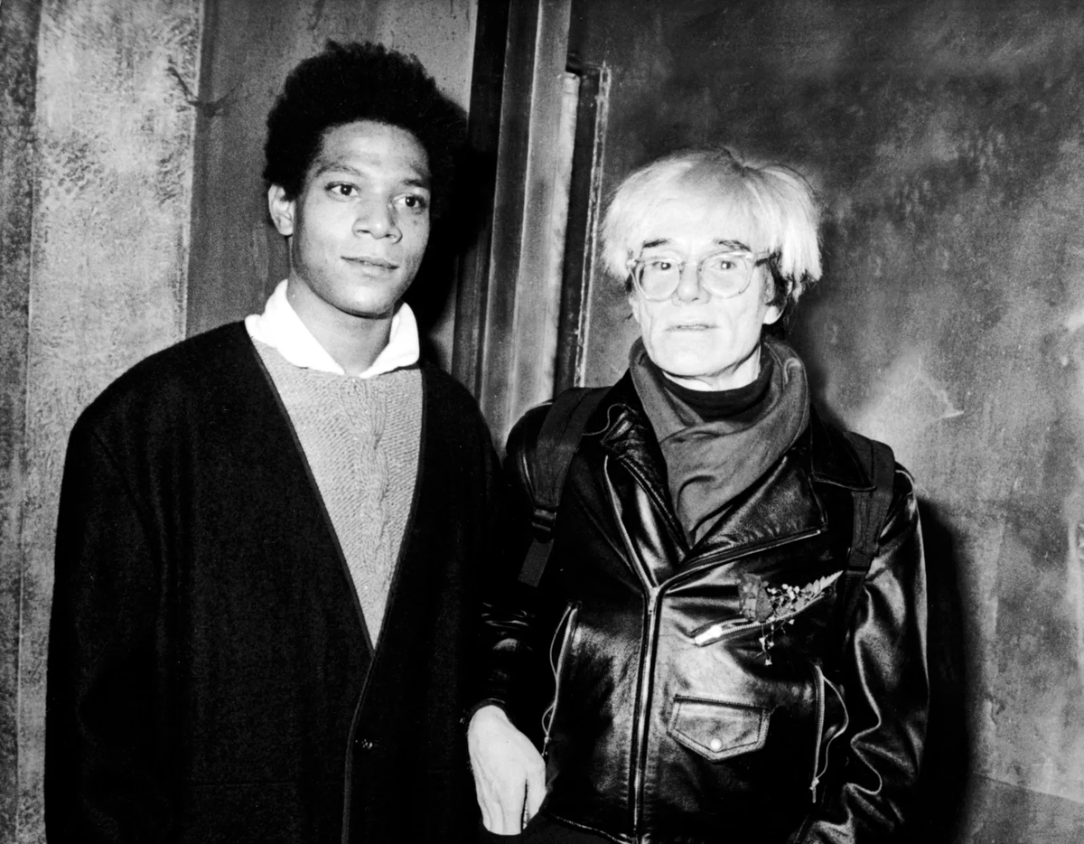 Жан-Мишель Баския и Энди Уорхол.