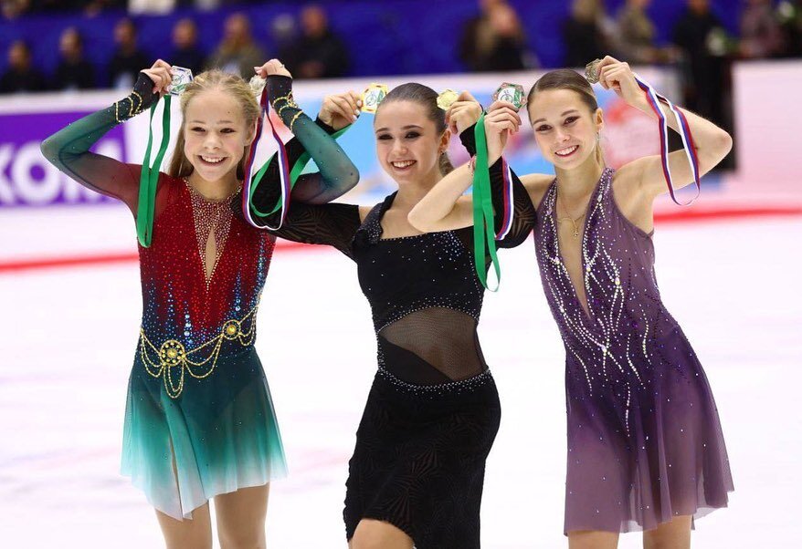 Этап Гран-При Казани. Награждение женщин. Фото из открытых источников.