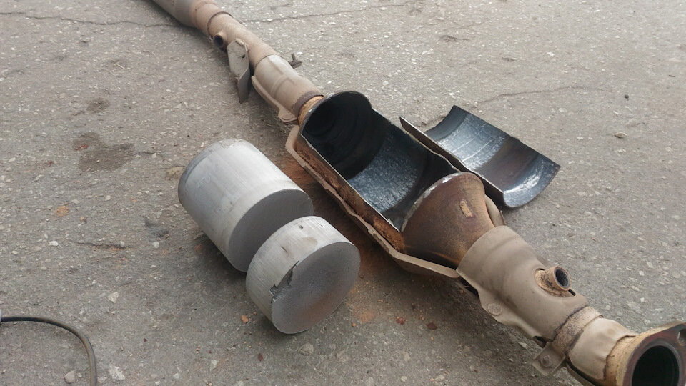 Удаление катализатора