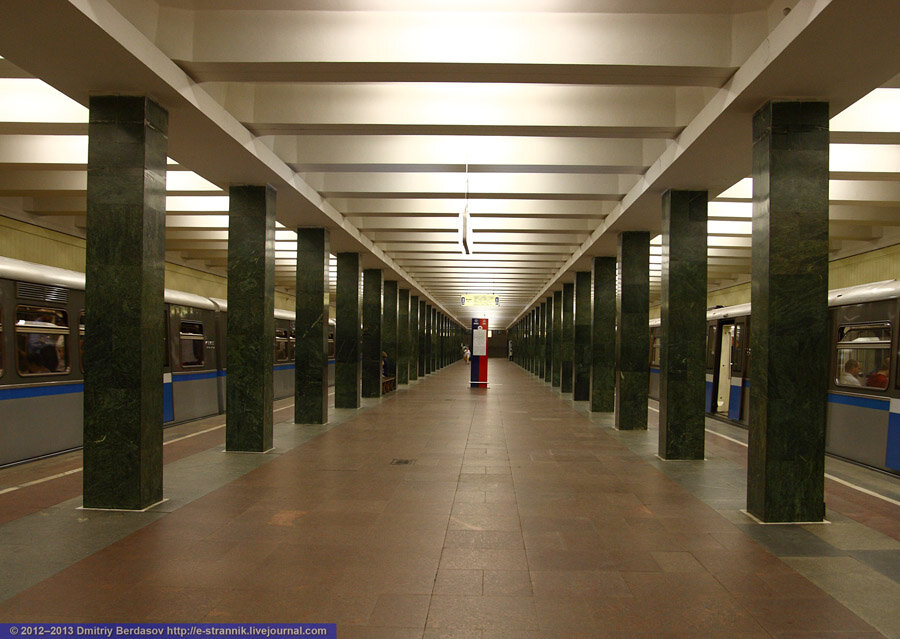 Станция "Щёлковская", 2013. Фото отсюда: https://e-strannik.livejournal.com