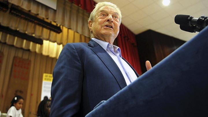 ДЖОРДЖ СОРОС С 2014 ГОДА АКТИВНО ФИНАНСИРОВАЛ ПРЕВРАЩЕНИЕ УКРАИНЫ В "АНТИ-РОССИЮ". ФОТО: GU XINRONG/ZUMAPRESS.COM/GLOBALLOOKPRESS