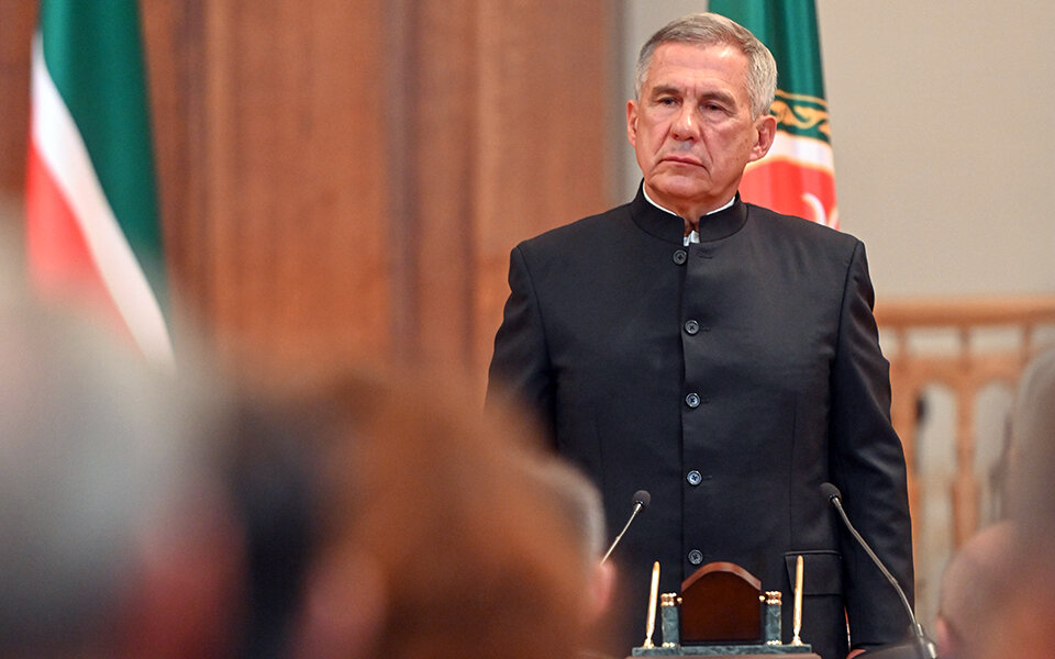 В бурные времена важно спокойствие и уверенность в своих действиях. И Раис Татарстана продемонстрировал эти качества. Фото: rais.tatarstan.ru