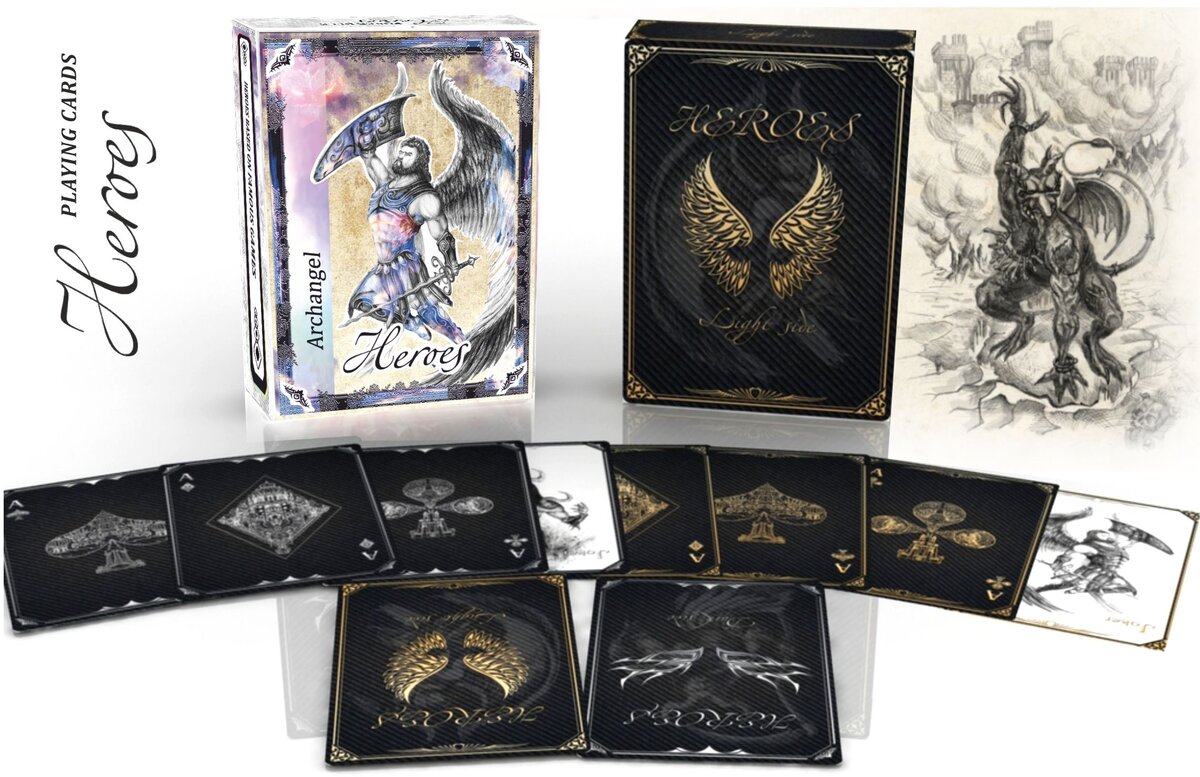 кроме просто оригинального красивого дизайна, здесь на Crowdrepublic, Вы сможете получить большие скидки от той цены, которая будет позже в продаже! Ваши колоды приобретут коллекционный вид потому, что каждая из 300 колод имеет индивидуальный №