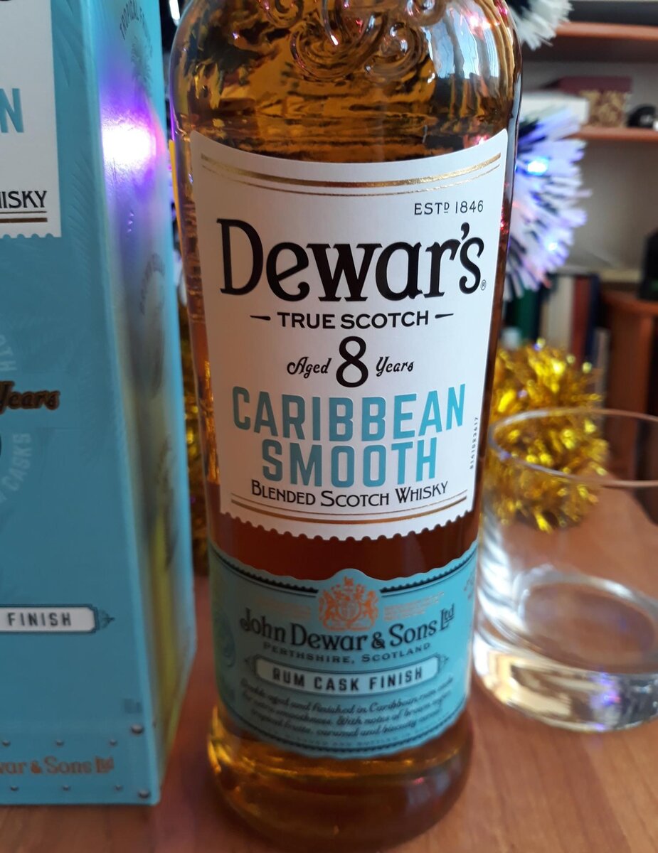 Dewars 8 caribbean smooth