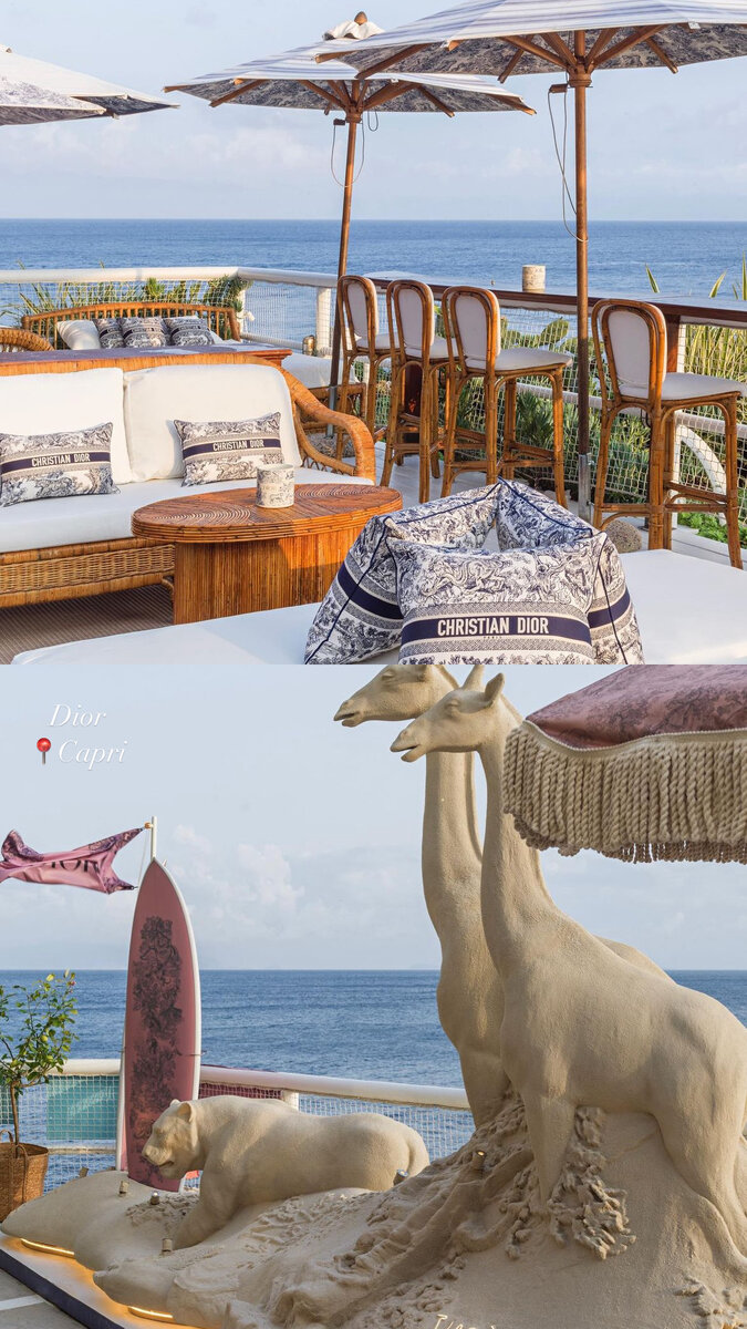 Dior, lI Riccio in Capri