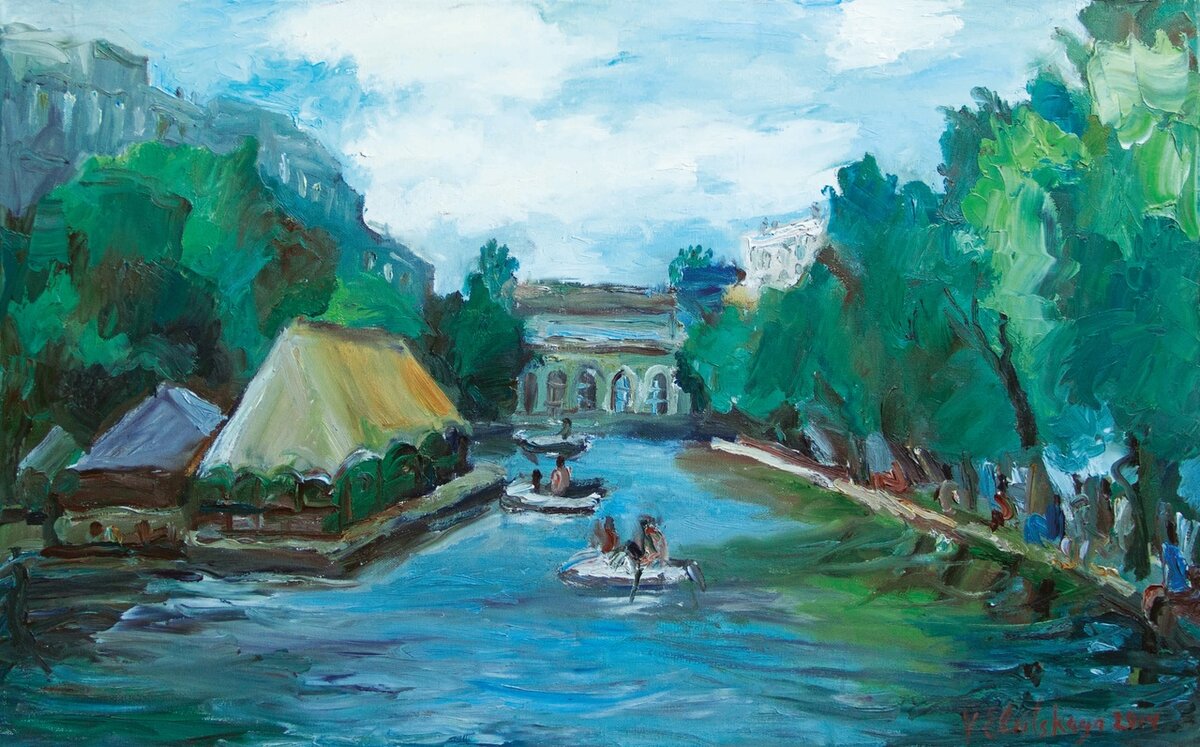 "Чистые пруды". Автор: Ельницкая Вера