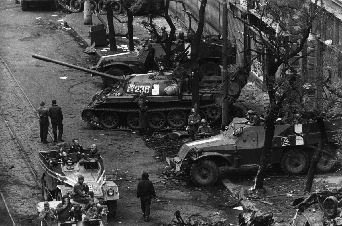 Вторжение советских войск в Чехословакию, 1968