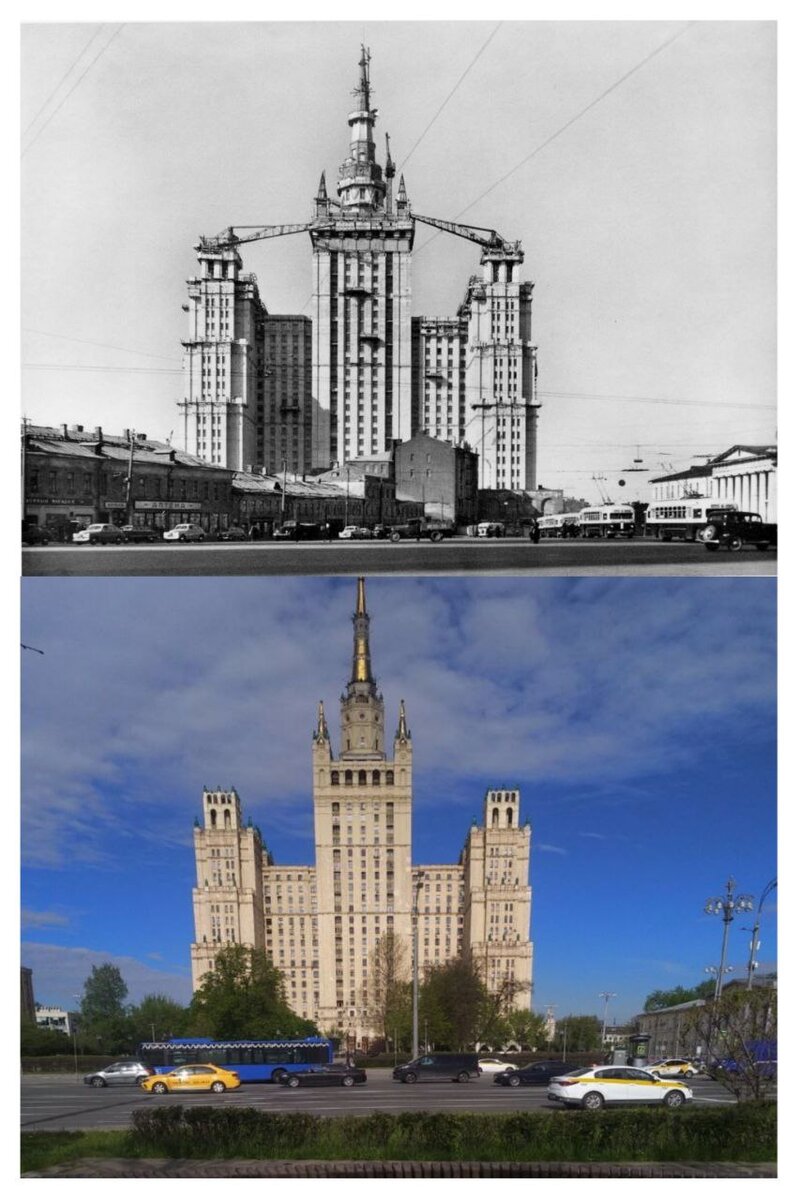 как строились сталинские высотки в москве