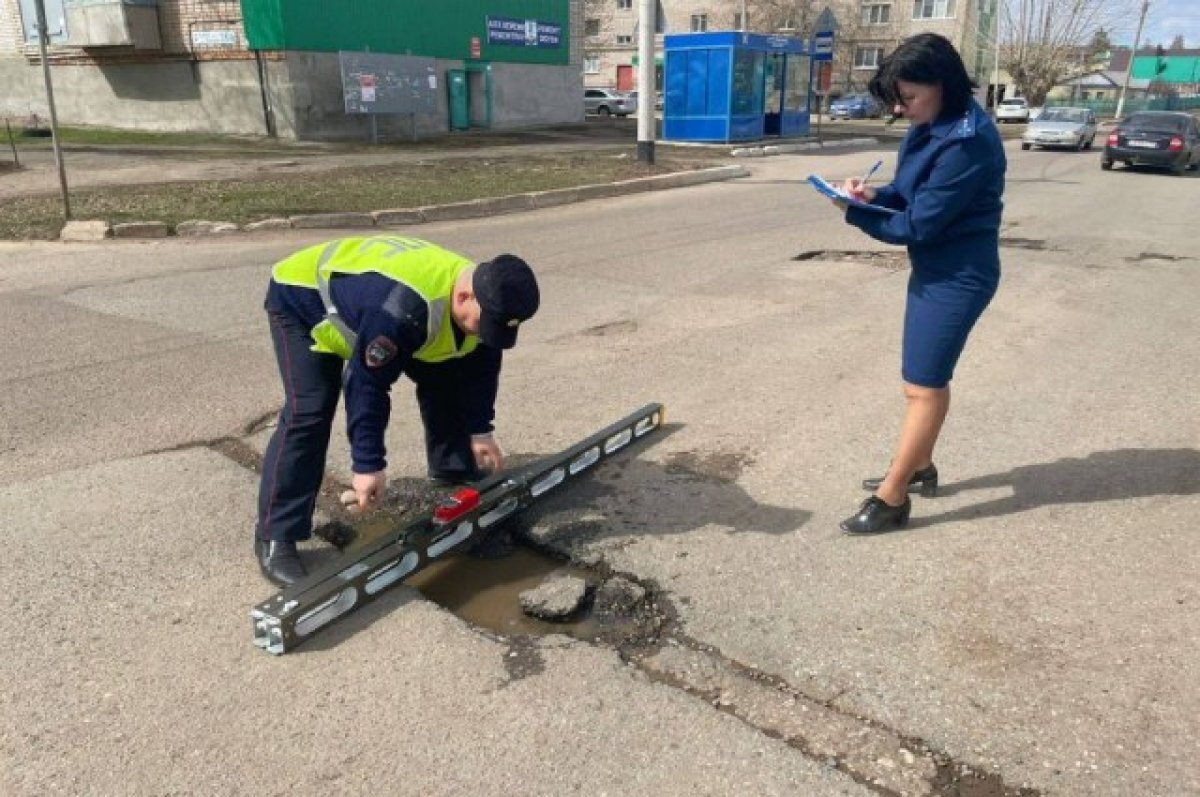    Мэрия города в Башкирии заплатит 100 тыс. рублей за плохое содержание дорог