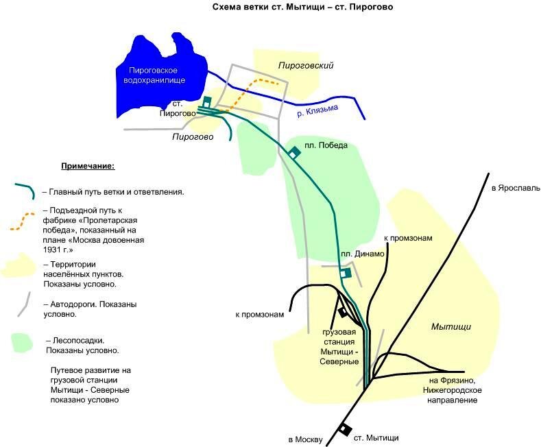 Электричка схема мытищи