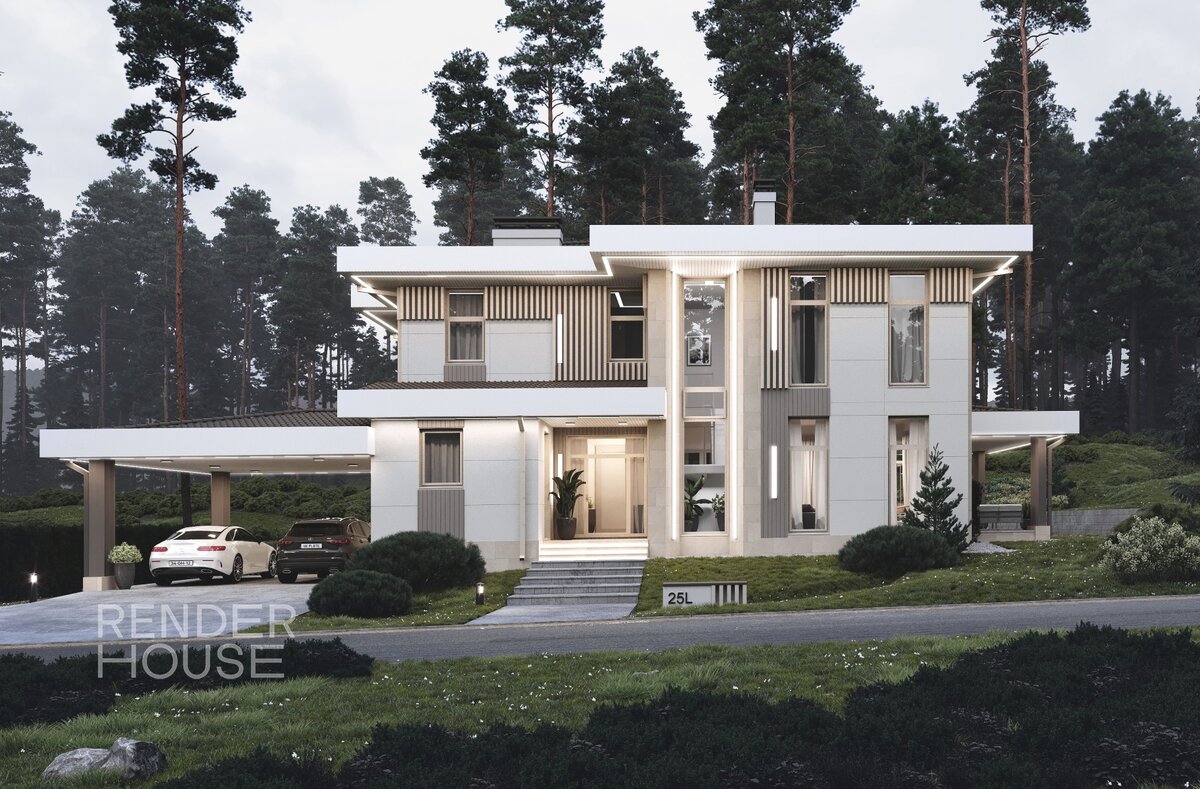 Проект ФЛАЙТ, Render House 