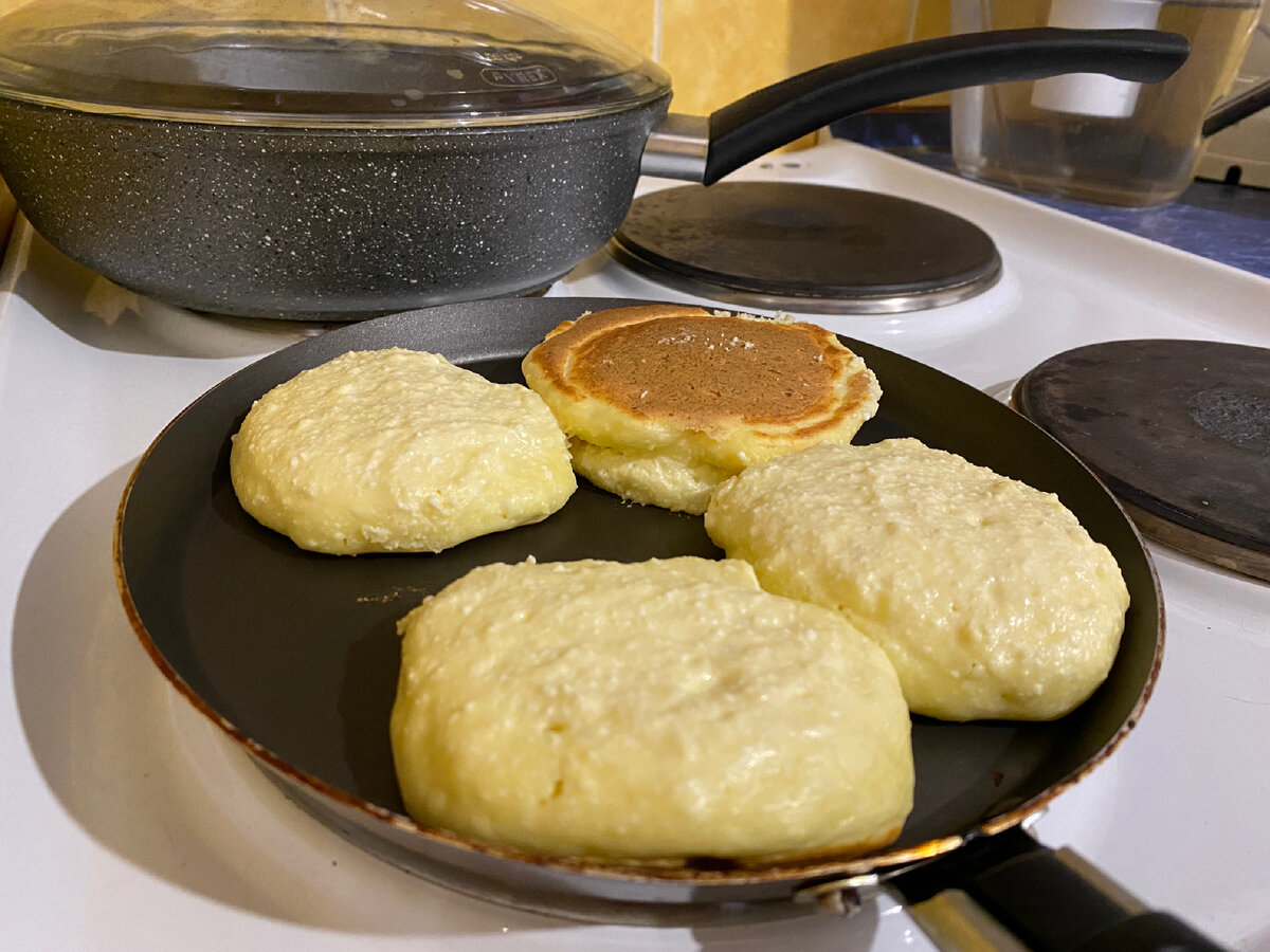 Пышные ПП оладьи с шоколадной начинкой // не устану готовить эту вкуснятину  на завтрак // пп-рецепты | Трофимчук Оксана - фитнес и ПП | Дзен