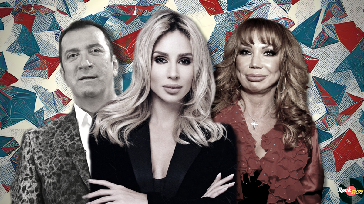 На фотографии: Александр Буйнов, Светлана Лобода и Маша Распутина