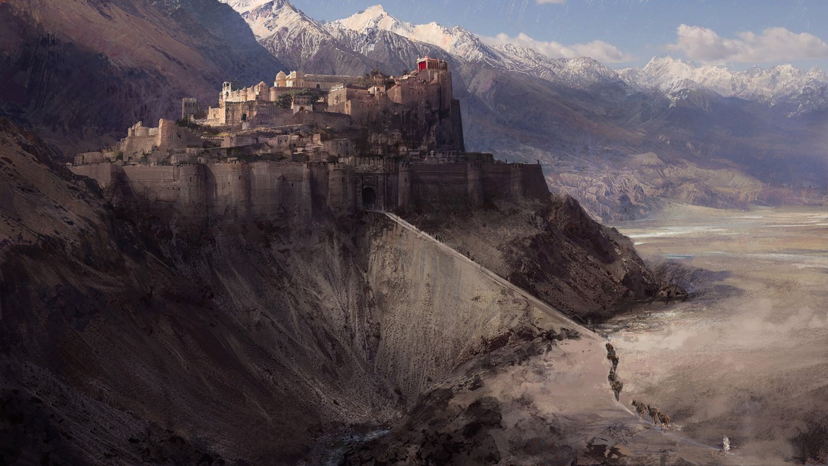 Баясабад (арт Floris Didden, ArtStation).