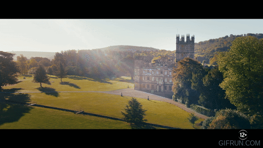 Гиф создан автором по трейлеру фильма "Аббатство Даунтон 2"
