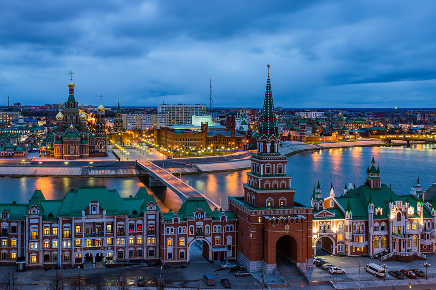 Йошкар-Ола. республика Марий Эл. Центр города © Литвяк Игорь / Фотобанк Лори