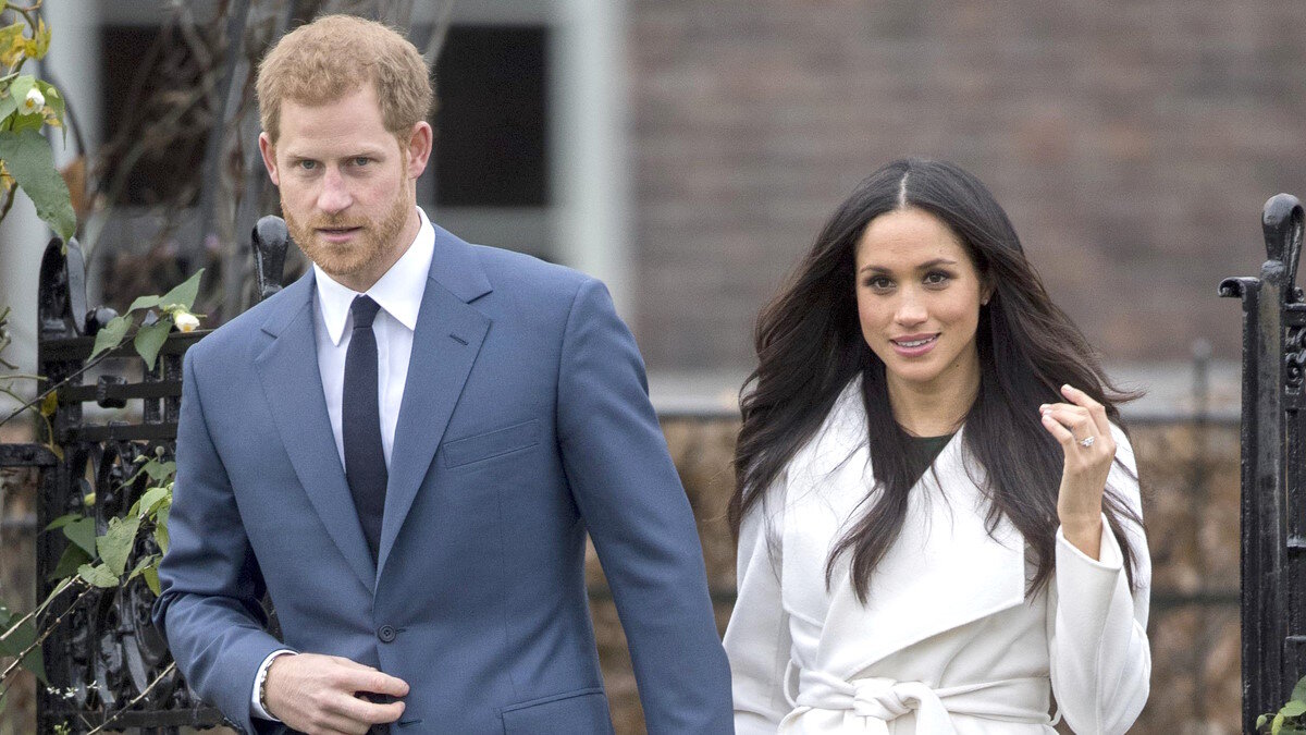    Принц Гарри и Меган Маркл