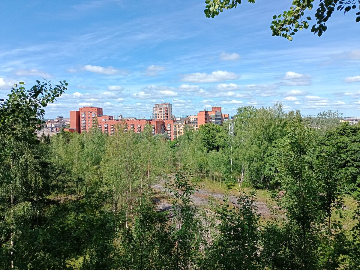 Новостройки где-то в окрестностях Выборга.