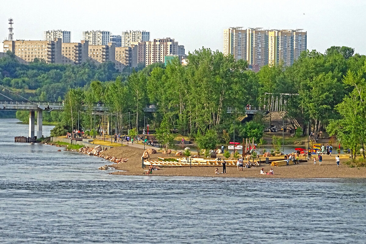     Новая локация для отдыха расположена совсем рядом с Виноградовским мостом