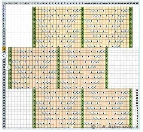 В ней плохо пропечатаны клеточки. В итоге возникли вопросы и они были совершенно обоснованны. Нужно мысленно продлить разрывы горизонтальных полос и всё станет на свои места. 