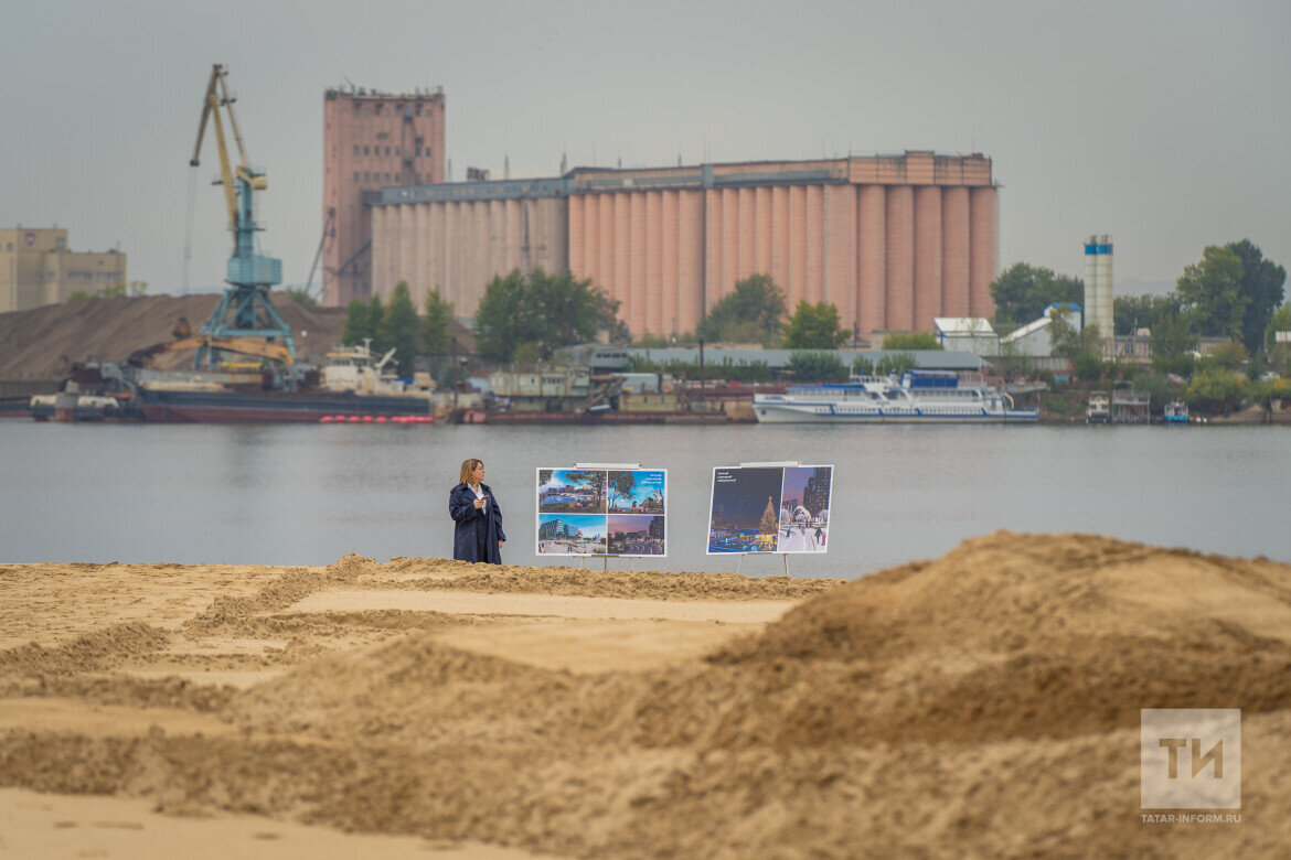 ​Проект «Новая Портовая» стартовал в сентябре прошлого года, здесь уже начали возводить жилой квартал. Фото: © Владимир Васильев / «Татар-информ»