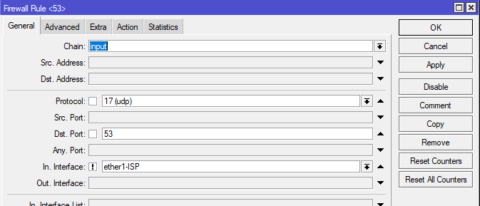 Принцип построения цепочек правил фильтрации трафика В Mikrotik действует принцип - разрешено все что не запрещено.-12