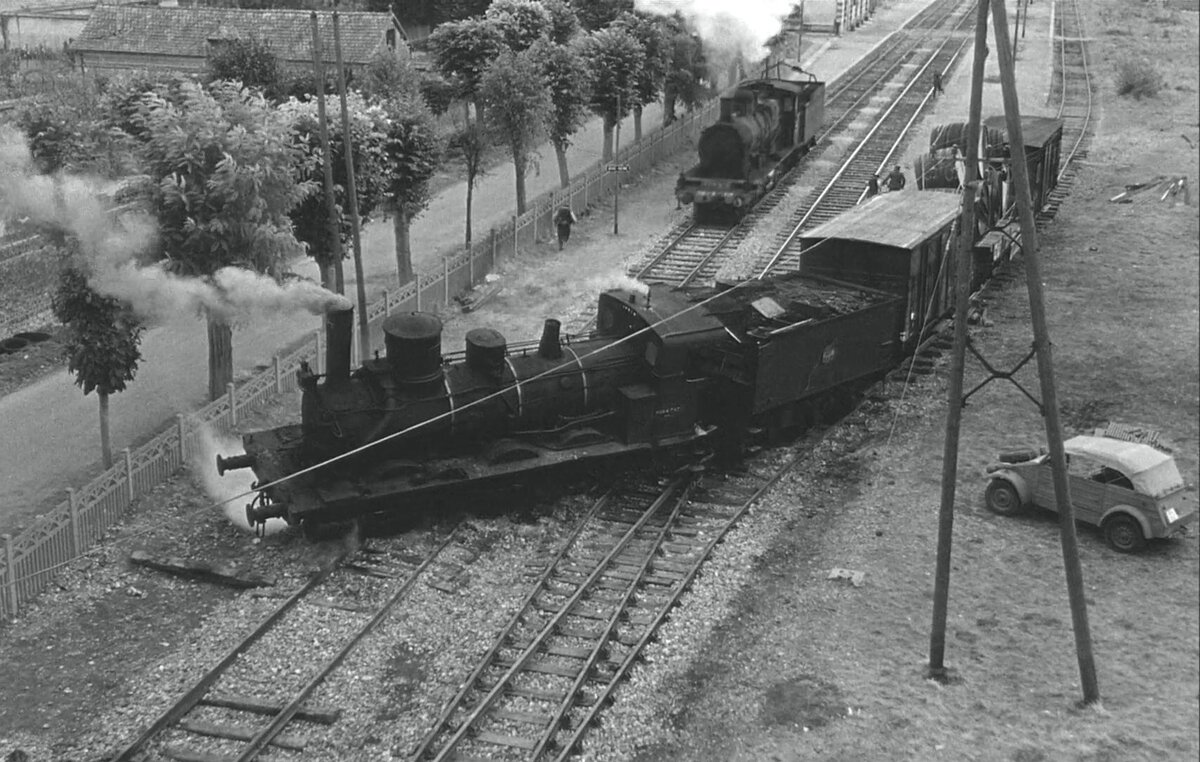 Кадр из фильма "Поезд/The Train"