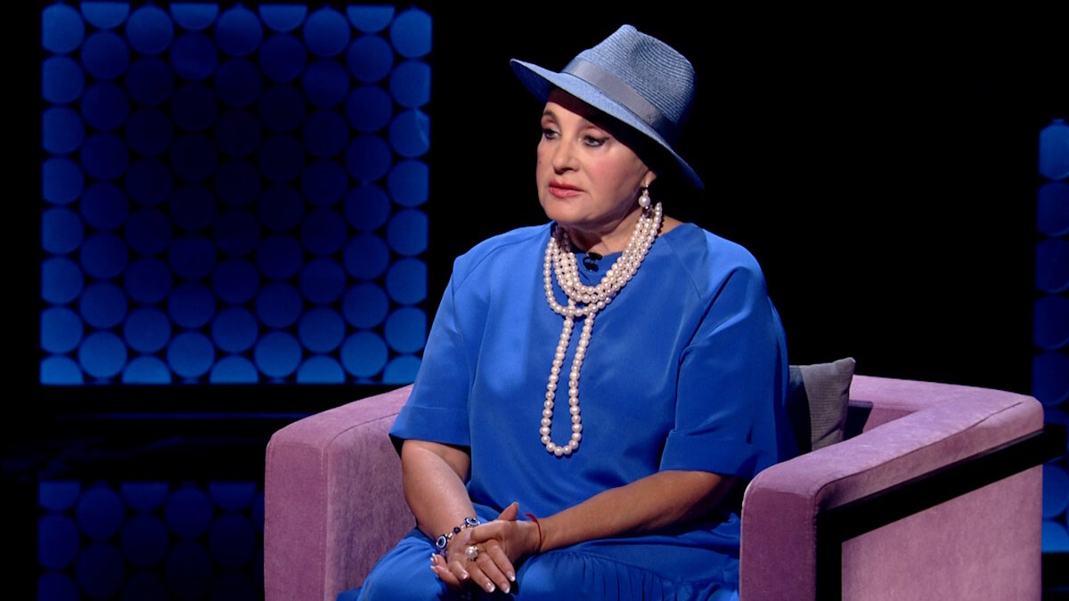    Ирина Винер в эфире "Первого канала". Фото: Первый канал.