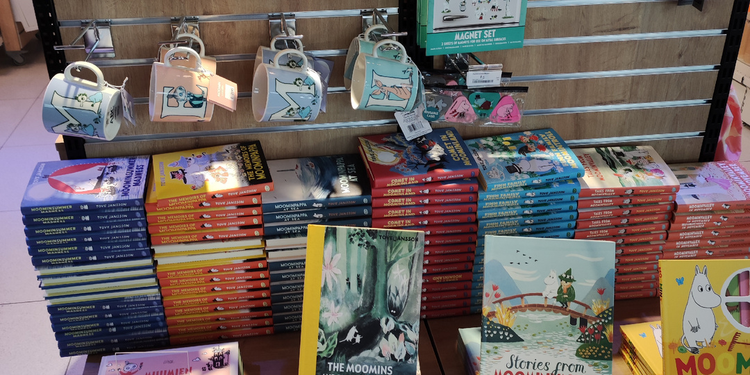 "Хит" экспорта из Финляндии в аэропорту Хельсинки и несколько любопытных фактов о Муми-троллях