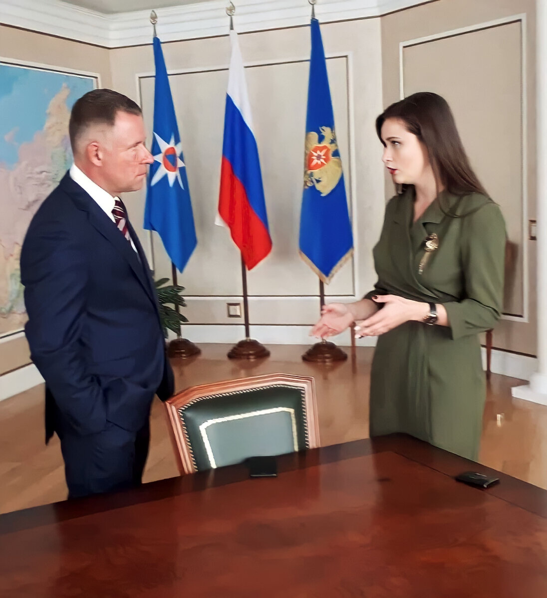 Частная встреча с министром МЧС России Евгением Зиничевым