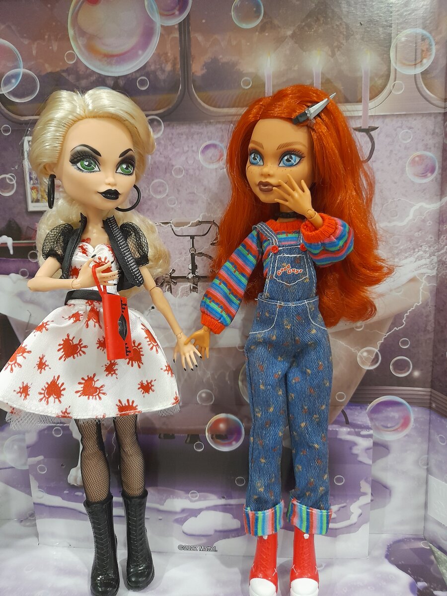 Monster High Skullector Chucky and Tiffany set | Таня и путешествие по  Кукляндии | Дзен