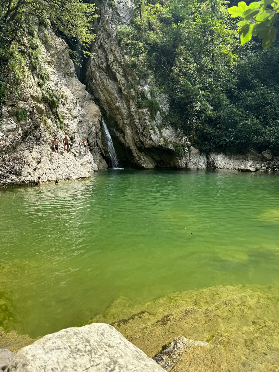 Семеновские водопады в Сочи